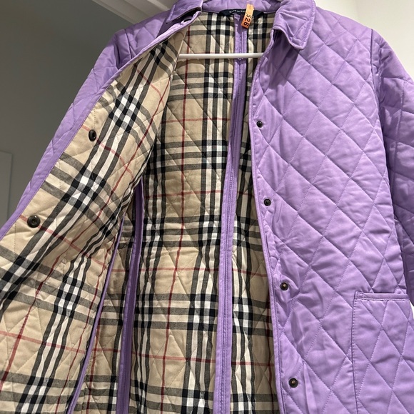 BURBERRY CONSTANCE QUILT JACKET “LILAC” SIZE XS *AMAZING CONDITION* - Picture 2 of 9